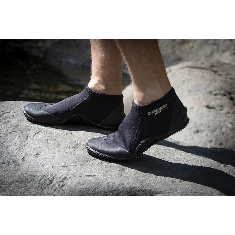 Cressi Ibiza 3mm, Black/Black, US Man 13 | US Lady