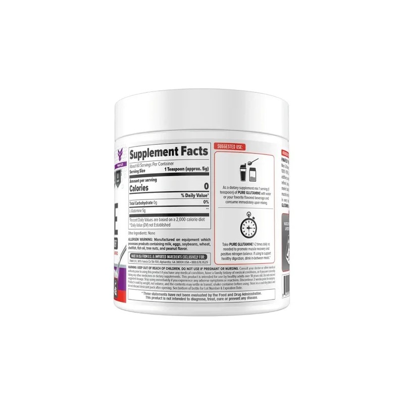 Glutamina Finaflex Pure Glutamina 1kg 200 Servicios