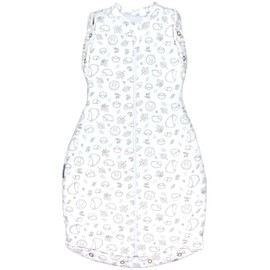 TupTam Baby Swaddling Bag, Oeko-Tex Certified Materials, Padded Baby Sleeping Bag, 2.5 Tog, Unisex, Padded 2.5 tog / hedgehog beige