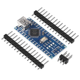DORHEA 8Pcs for Nano V3.0 ATmega328P Nano Board CH340 5V 16M Micro Microcontroller Board with PIN Headers Pin Unsoldered Compatible with Electronics Development Board Nano 328P Nano 3.0