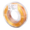 1.75mm PLA Filament Bundle Gold Red Dual Color Coextrusion Filament