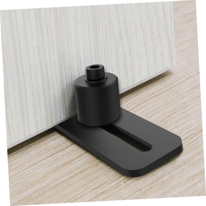 TEHAUX Sliding Door Floor Guide Swing Stop for Barn Doors