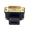 chenyang HDMI to DVI Converter,DVI (24+1) Male to HDMI Female