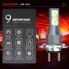 CHUSYYRAY Fits Kawasaki Ninja 300 EX300 KRT LED Headlight Pilot
