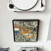 Acrylic Vinyl Record Wall Storage Display Box – Clear Front-Opening