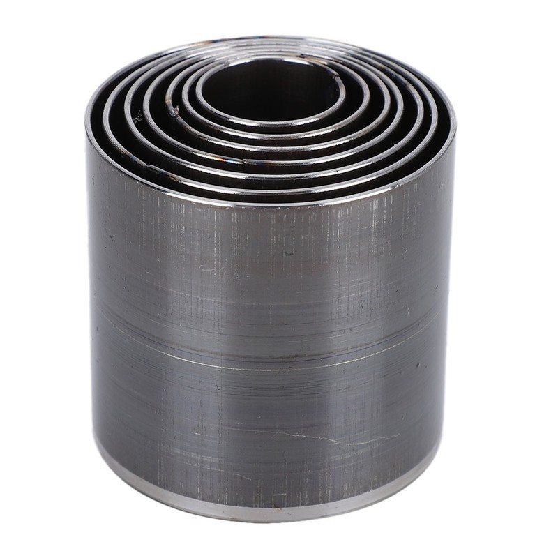 7Pcs Round Leather Punching Tools DIY Leather Hole Punch Tool