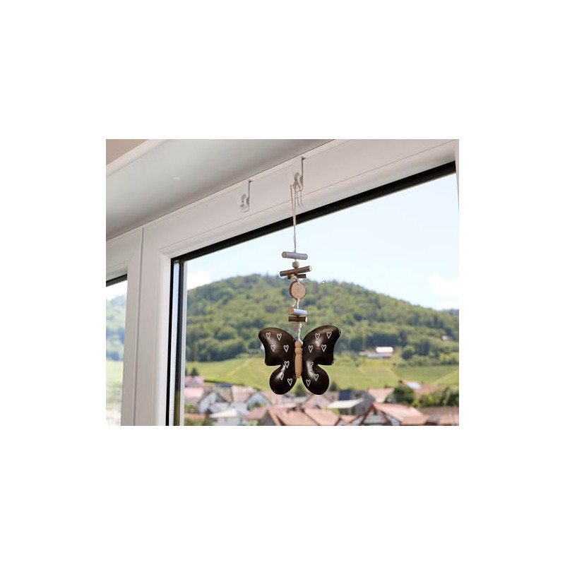 SOMA Window Hooks White 20 mm Set of 10 for