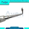 Avon Surgical Bernard Dental Root Elevator with Concave Spade Tip,