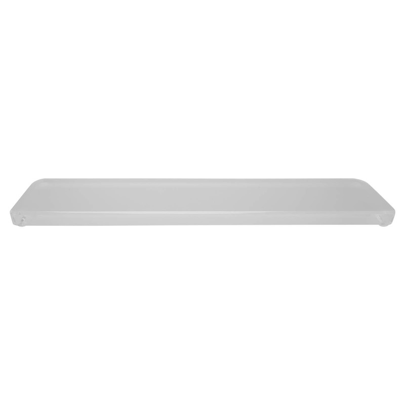 Keyboard Wrist Rest 0.4 to 0.6in Slope Ergonomic Clear Acrylic