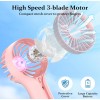  Mini Personal Fan Handheld, Small Portable Handheld Fan, Battery