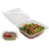 Smygoods Plastic Clamshell Food Containers, To Go Containers, Hinged Food