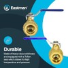 Eastman - Válvula de bola de compresión de 3/4 pulgadas,