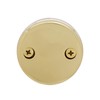 Westbrass Tip-Toe Sch. 40 ABS Bath Waste with Two-Hole Elbow,