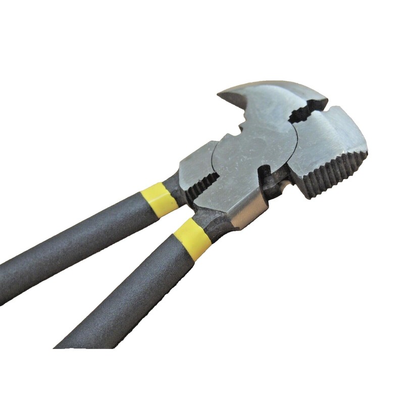 Fencing Pliers 10.5" Hammer Wire Cutter Multi Functions