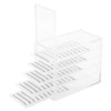 5 Layers Acrylic Eyelash Storage Box Eyelash Extension Storage Box