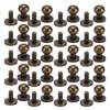 20set Brass Rivets Bronze Wear Resistance Luggage Hardware Accessories for