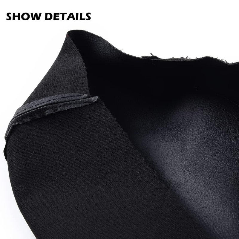 PIT66 Center Console Armrest Lid Cover Black, Compatible with 2008