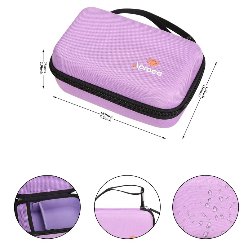 Aproca - Funda protectora rígida para almacenamiento de viaje, para