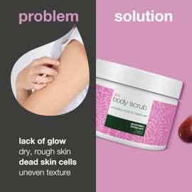 Vitamin B12 Body Scrub for Silky Smooth Skin – Removes dead skin cells, boosts elasticity, and moisturizes with Vitamin B12, allantoin, and glycerin