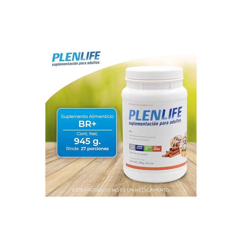 PLENLIFE - Suplemento Alimenticio en Polvo - Protena BR con