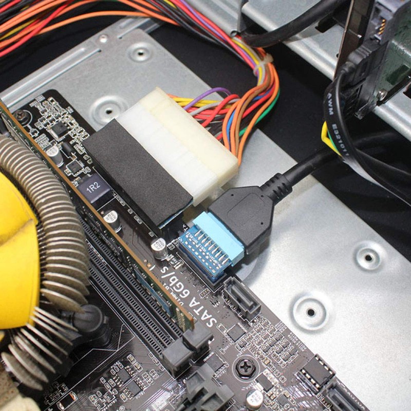 Cablecc - Adaptador de extensión USB 3.0 de 20 pines