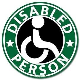 [Magnet] Wheelchair Mark, Magnet, Sticker/Disabled Person, Welfare Vehicle, Wheelchair, Wheelchair (en/Green)