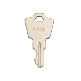 Newyuan 6Pcs Ignition Keys Replacement - A126 Compatible with APEM, KAC, ELEDIS Switch, JD Start Key