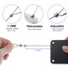 Rierdge Set of 2 Punch-Free Automatic Sensor Door Closer, Multifunctional