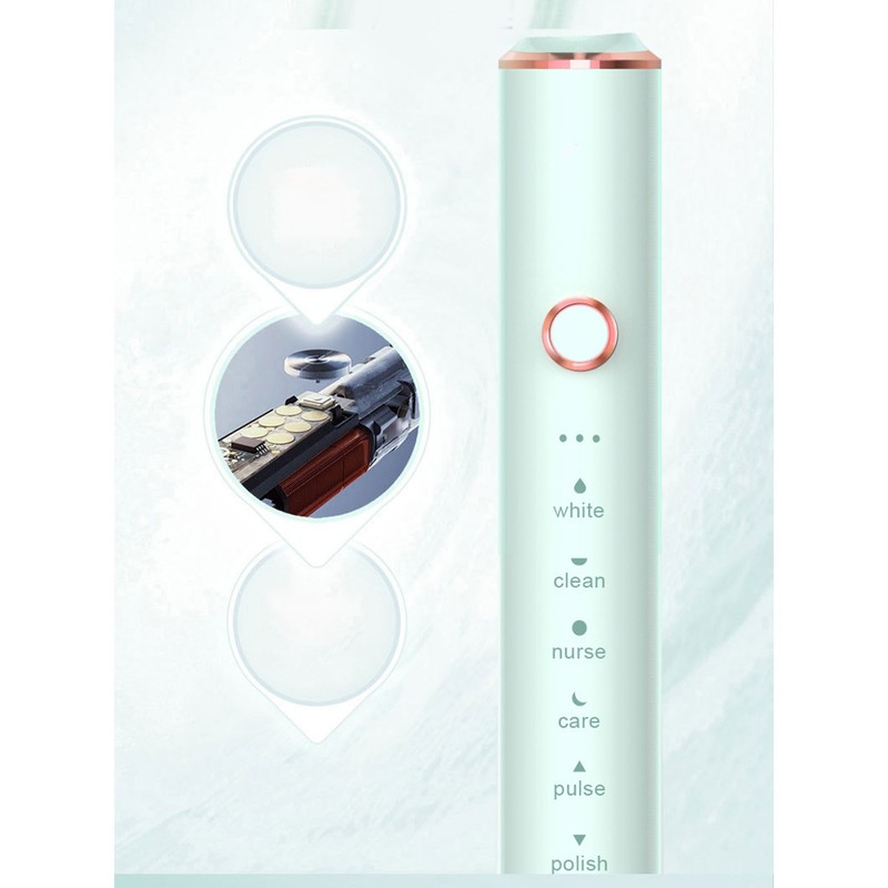 Electric Toothbrush Soft Bristle USB Charging Highly Efficient Sonic Electric