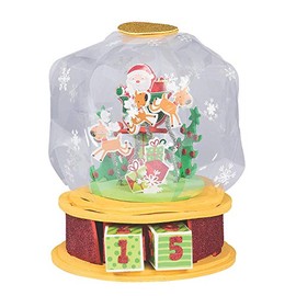 Large Tabletop Advent Calendar Craft Kit - Crafts for Kids and Fun Home Activities