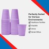Essentials Healthcare Products Essentials Plastic Drinking Cups; Lavender 5 ounce