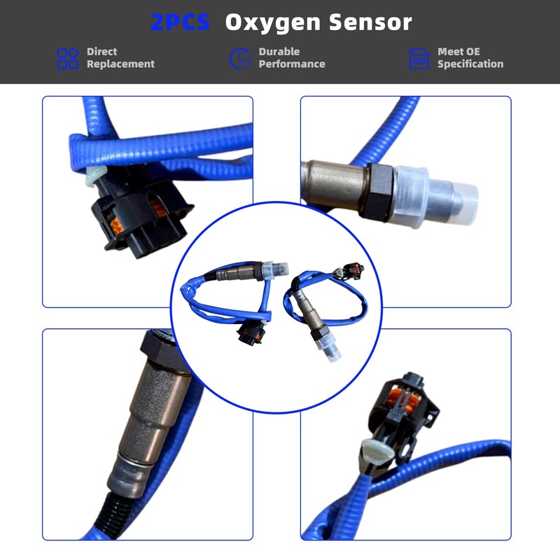 2PCS 234-4528 234-4527 Oxygen Sensor Compatible with Chevy Cruze 2011-2015,