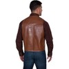 Scully Men's Lambskin Leather Western Vest Chocolate 42 R