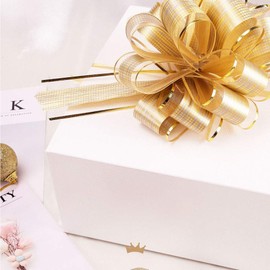 PACKQUEEN White Gift Boxes with Lids 10 Pack 8x8x4 Inches, Parer Bridesmaid Proposal Boxes, Gift Boxes in Bulk for Wedding, Party, Light Weight Gifts (Glossy White, Grain Texture)