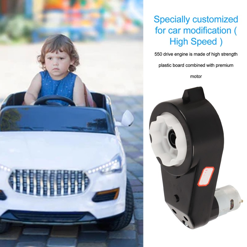 550 12V Childrens Electric Car Motor Gear Box 12000RPM Motorcycle