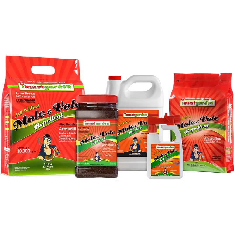 I Must Garden Mole & Vole Repellent: Professional Strength –