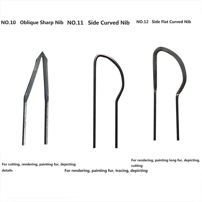 LICHIFIT 23 x 1mm Pyrography Wire Tip Set for 30-50W