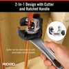 RIDGID 32573 Model 118 2-in-1 Close Quarters AUTOFEED 1/4" to