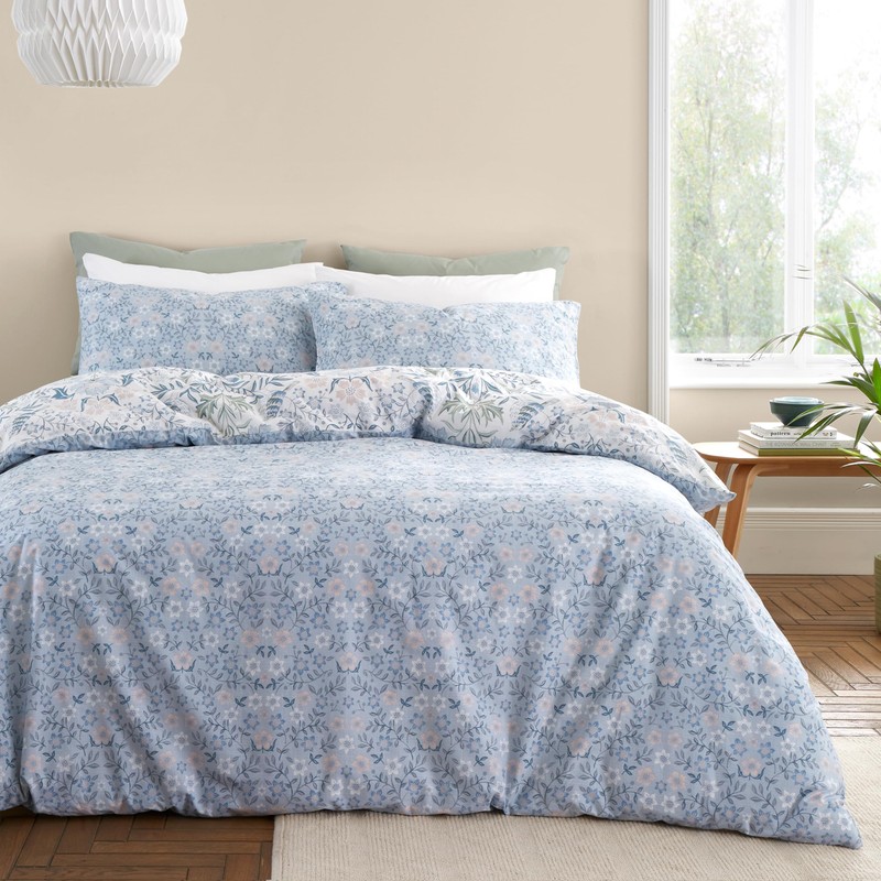 Bianca Hedgerow Hopper 200 Thread Count Cotton Single Duvet Cover