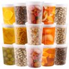 Xvvirnt 50 Pack Plastic Deli Containers with Lids,32 oz Food