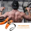 2 Pairs of Fitness Handles, Rowing Handle with Adjustable Resistance