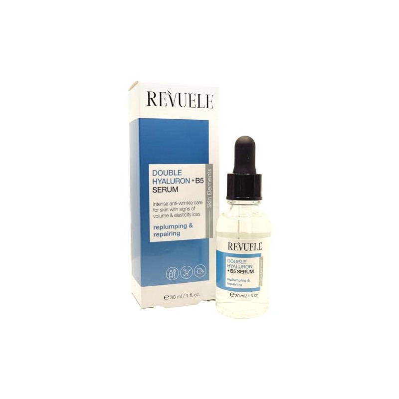 REVUELE SKIN ELEMENTS SUERO DOBLE HYALURON+B5 30ML