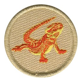 Bearded Dragon Scout Patrol Patch (Sew-on) - ClassB