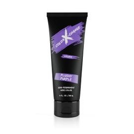 Color X-Change Semi-Permanent Hair Color - Plushy Purple - Vegan, PPD & Ammonia-Free