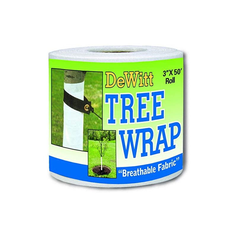 Dewitt 3-Inch by 50-Foot Tree Wrap White TW3W