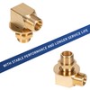 B-0230-K Brass Wall Mount Faucet Installation Kit for T&S B-0230
