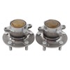 MOTOKU Pair Rear Wheel Hub and Bearing Assembly for Honda