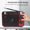 Portable Shortwave Radio FM AM SW Bluetooth 5.0 Multifunction Multi