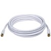 Digiwave RG6 Coaxial Cable, 60% Braid with F Connector, 12
