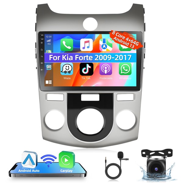 Podofo [8 Core 4+64G] Car Stereo Radio for Kia Forte